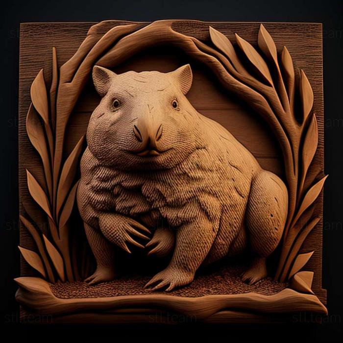 3D model Wombat (STL)